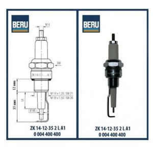 ZK14-12-35-2L BERU ELECTRODES