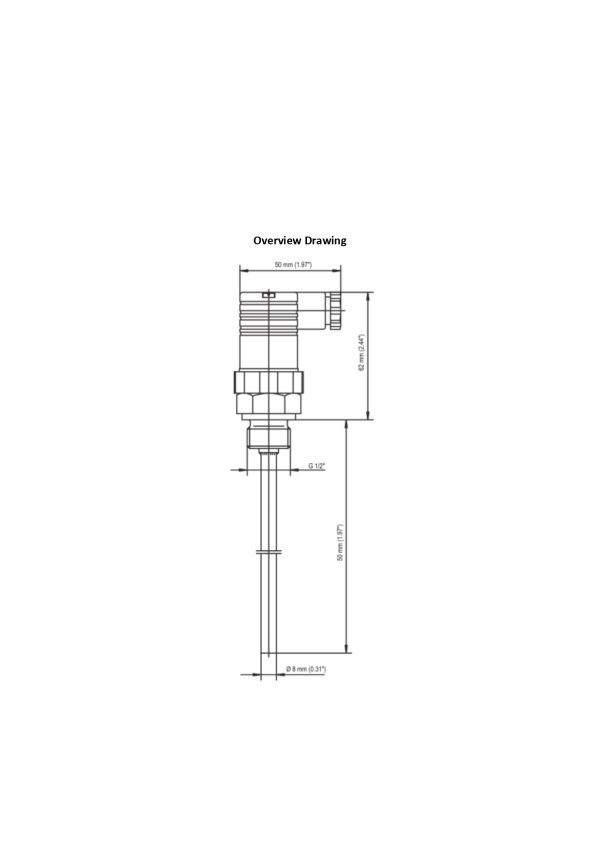 A010A002 THERMOCOUPLE technical data sheet