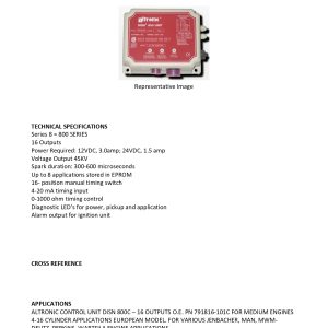 791816 101C ALTRONIC DISN800C