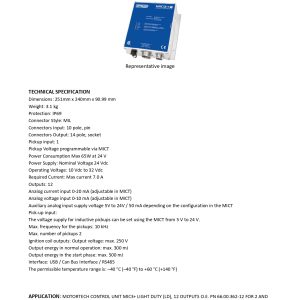 66.00.362 12 MIC3+ LD MOTORTECH