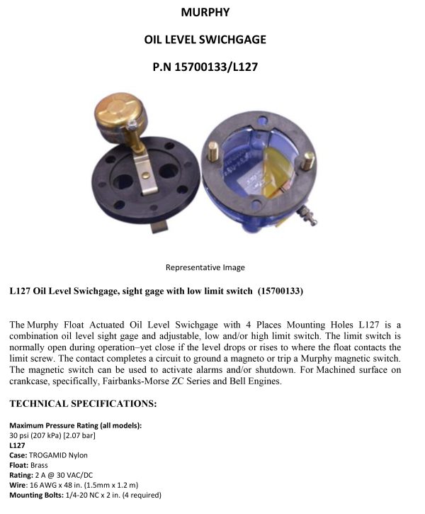 15700133 L127 MURPHY 1